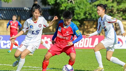 Vòng 3 giải nữ VĐQG - Cúp Thái Sơn Bắc 2024: Kim Thanh, Bích Thùy ‘chống’ lại đội bóng cũ 